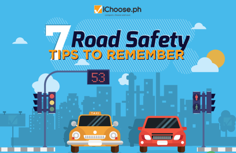 Road Safety Tips To Remember Infographic Ichoose Ph