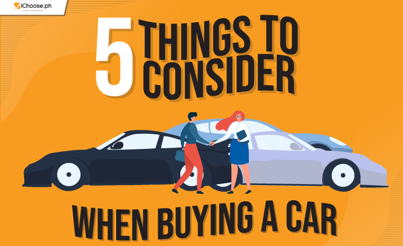 5 Things to Consider when Buying Car [Infographic]